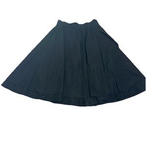 Alice Moon Women’s M Black Circle Skirt Retro Pin Up Double Layer Full 1950s